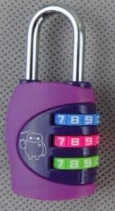 China 3digit travel bag lock zinc alloy wholesale