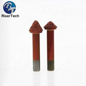 China Steel Frosting CNC Granite Cutting Router Bit Gold Coating wholesale