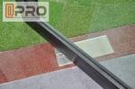 Tempered Glass Pivot Front Door , Aluminium Contemporary Entrance Doors pivot