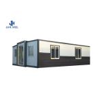 Steel Door Customized Mobile Living Shipping Container Office Luxury Flat Pack