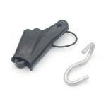 Hot-dip Galvanised Telecom Fiber Optic Drop Cable Clamp For 1 Copper Pair