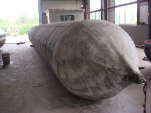 China Iso 17357 Standard Heavy Duty D1.8m*L20m Inflatable Rubber Airbag For Boat wholesale