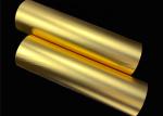 Gold Met PET Film Polyester Packaging 1500mm For Cardboard Paper Laminating