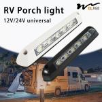 8W 12 Volt Rv Porch Light Anti Aging Caravan Porch Light Waterproof