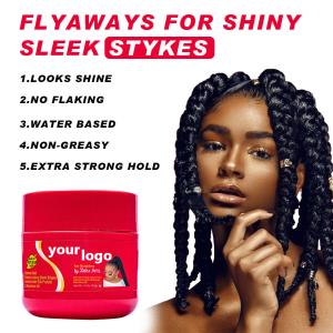 China Non Flaking Firm Shine And Jam Extreme 4c Braid Gel Water Base Strong Hold Private Label Loc And Twist Gel wholesale