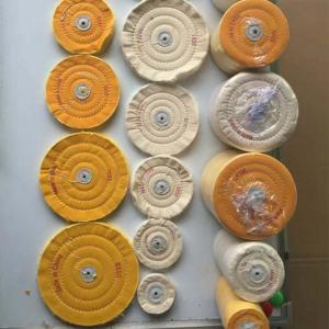 China Cotton muslin white buff buffing wheel for jewelry&dental polishing wholesale