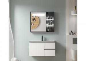 China T&F Bathroom Vanity Units , Space Saving Vanity Cabinet With Mirror wholesale