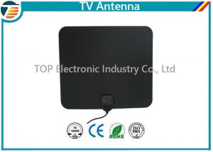 China 174-230/470-862 MHz Digital TV Antenna Indoor Flat Design Coaxial Cable on sale