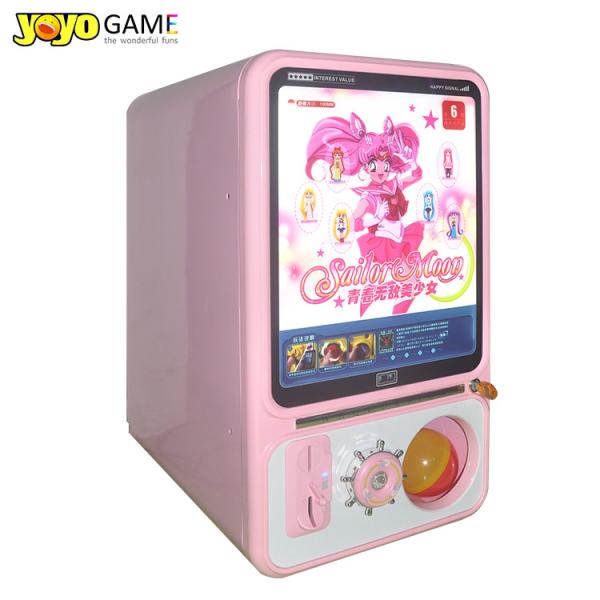 Quality Coin Operated Capsule Vending Machine Japan Mini Gashapon Video Game Machine Capsule Toy for sale