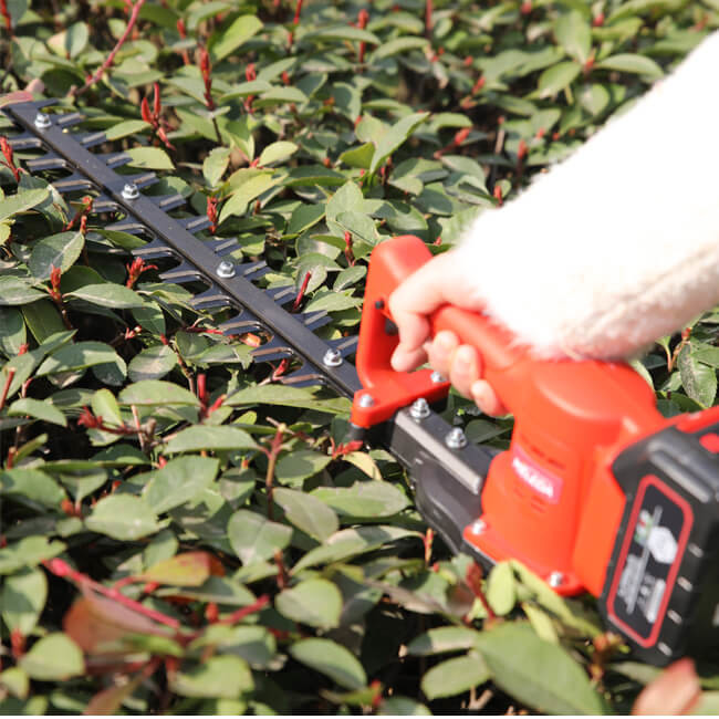 800W Garden Lithium Battery Cordless Hedge Trimmer Cordless Power Tool