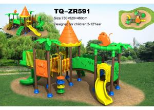 China Landscape Garden Kids Outdoor Playground Equipment Environmental Protection wholesale