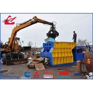 PLC Controlled Container Shear for Continuous Scrap Processing