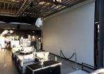 16/9 300 Inch Tab Tensioned Motorized Projection Screen 160 Degree Customized