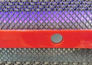 China Mining Industry Anti Clogging W2500mm Self Cleaning Screen Mesh wholesale