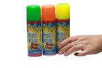Festival Decoration Party Silly String Spray Non Flammable Multi Color Resin