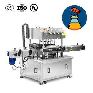 High Precision Automatic Spindle Capping Machine Programmable Logic Control Auto