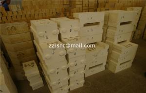 China Casting Big High Alumina Refractory Brick / Block For Lining Furnaces wholesale