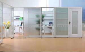 60mm C8 glass sound isolation Partition Walls with Panel base System