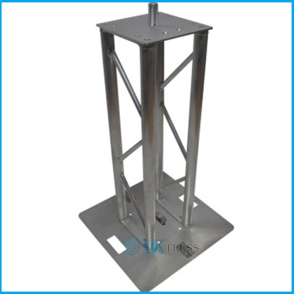 Aluminum Alloy Truss System Base Plate for Square Ground Support Structure Solution