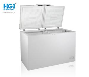 China Commercial Freezer Double Door Chest Freezer 422L Model Bd/Bc-422dq wholesale