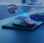6400DPI Combatwing W903 RGB Gaming Mouse With Para Cord