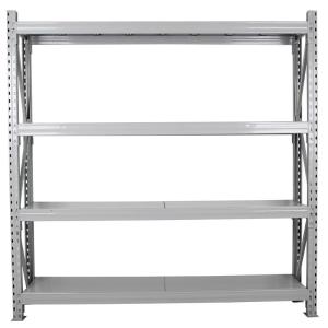 China Standard Model Four Level Capacity 450LBS/ 200kg Per Shelf Medium Duty Shelving wholesale