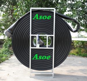 China Polyurethane Reinforced 10&quot; 300ft TPU Layflat Slurry Hose wholesale