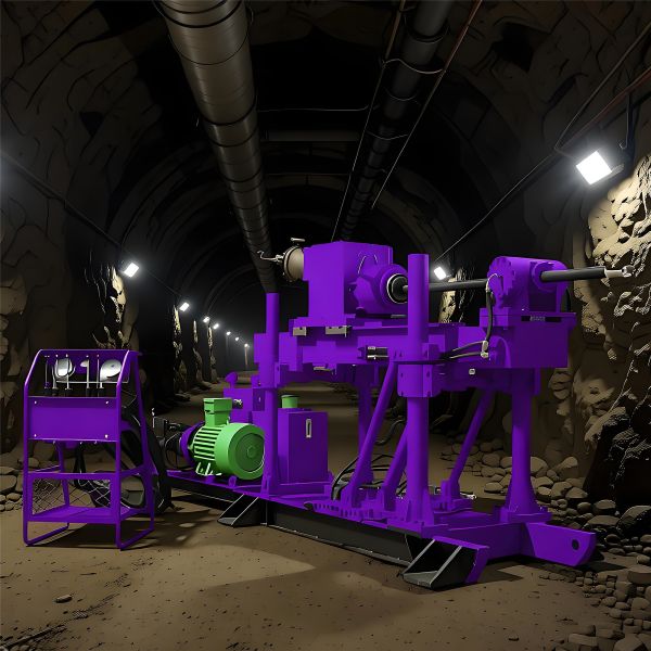 Compact Tunnel Drilling Rig Underground Geological Drilling Machine Hydraulic Core Drilling Rig