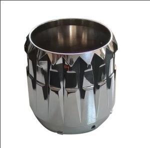 China Inlet Diameter 2.5 Inches Aluminum Alloy Exhaust Pipe Polished for Exceptional Durability wholesale