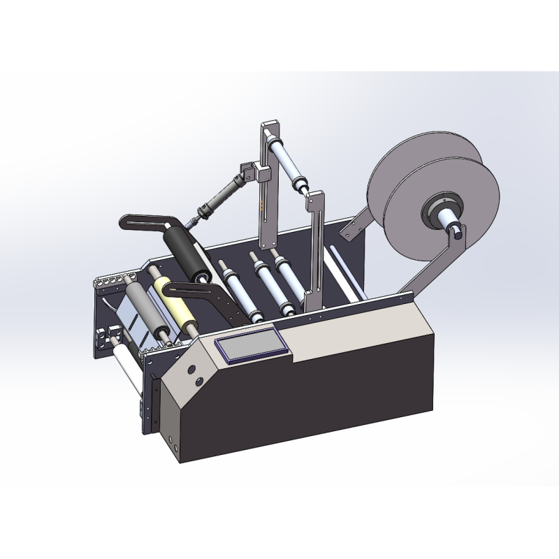 Adjustable Round Wine Bottle Labeling Equipment Applicator Machine Quick ROI