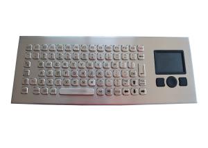 China IP68 Vandal Proof Stainless Steel Keyboard 83 Keys For Mining Industry wholesale