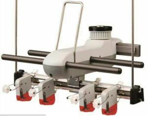 China Colorful Circular Knitting Machine Spare Parts , Yarn Feeder With Timing Belt Wheel wholesale