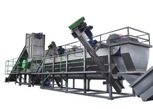 China LLDPE Rigid Plastic PP PE Scrap Washing Recycling Line Automatic wholesale