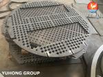 ASME SB171 UNS C71500, CuNi 70/30 Baffle Plate, Transverse Baffle, Longitudinal
