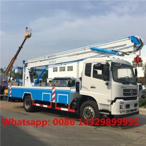 China HOT SALE! Dongfeng 20m aerial platform lift truck aerial work vehicle on sale, hydraulic overhead working platform truck on sale
