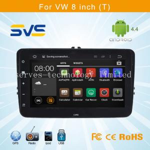 China 8 inch Android car dvd player for VW/ Volkswagen sagitar/passat B6/polo/ golf with GPS A9 wholesale