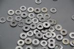 Polished Stainless Steel Flat Washers Bright Plated M8 , Hardened Heavy Duty