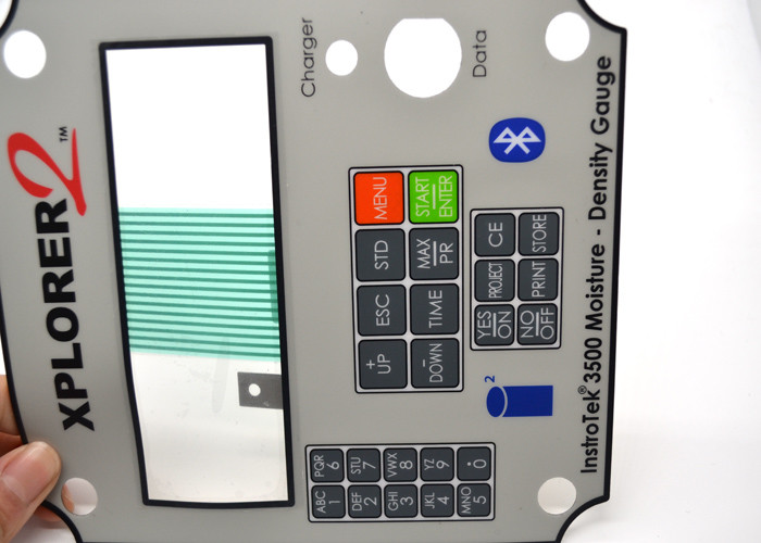 Shielding Circuit Sealed Membrane Switches Glossy Surface Scratch Resistant