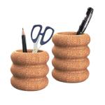 Cork Desk Organizer Cork Pen Holder Office Desktop Tidy Storage