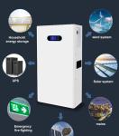 Solar Wall Mounted LiFePo4 Battery 100ah 200ah 5kwh 10kwh Lithium Battery 48V