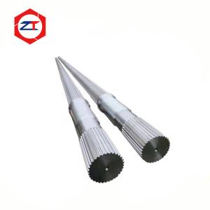 China WR15E Shaft 40CrNiMoa Material Spline Milling Shaft For TSE75 Twin Screw Extruder Machine Stainless Steel Drive Shaft wholesale
