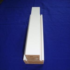 China Mull Post Wood Door Jamb , Moth Resistance Double Rabbeted Jamb wholesale