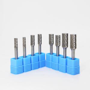 China YG10X Cylindrical Rotary Tungsten Carbide Die Grinder Bits For Wood Carving ISO9001 wholesale