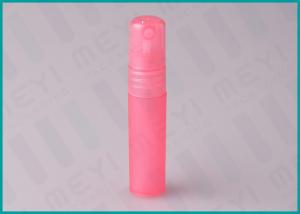 China 5ml Pink Travel Size Perfume Bottle Packaging No Spill With Plastic PP Material wholesale