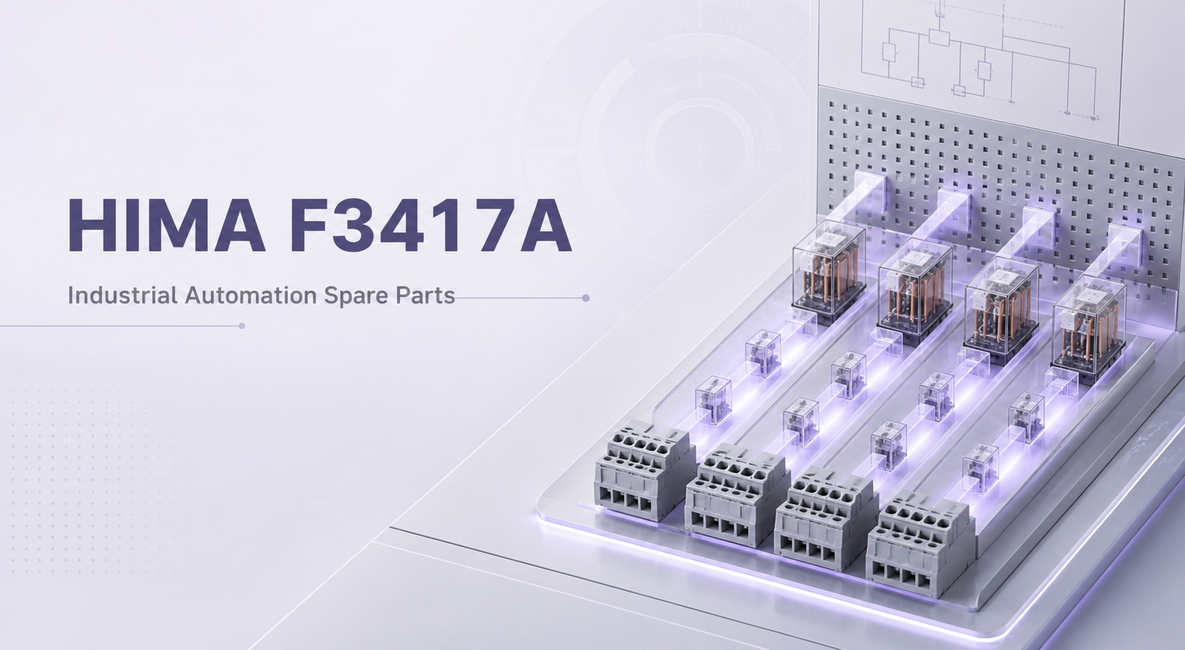 HIMA F3417A Four-Channel Fail-Safe Relay Amplifier Module for Safety Control Systems