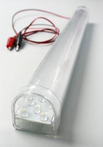 China household Super bright T8 10W led tube light bulbs with 12V battery, clips CE passed on sale