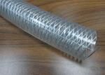 1 Inch - 4 Inch Reinforced Plastic Hose , PVC Fiber Reinforced Steel Wire Hose /