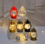 Creative Plastic Christmas Lantern, Christmas Decoration LED Lantern