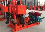 GK 200 Hydraulic Portable Borehole Drilling Rig Machine 295 mm Hole Diameter