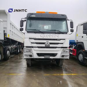 China Sinotruk Howo Benz White Dump Truck 50T 12 wheels Right Hand Drive New Model wholesale
